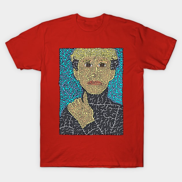 Andy Warhol - Portrait T-Shirt by NightserFineArts